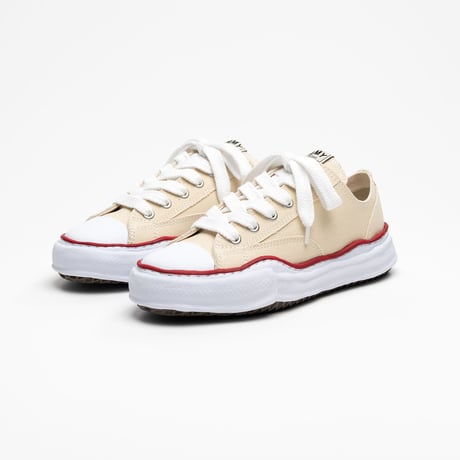 Maison MIHARA YASUHIRO : PETERSON OG SOLE CANVAS LOW NATURAL