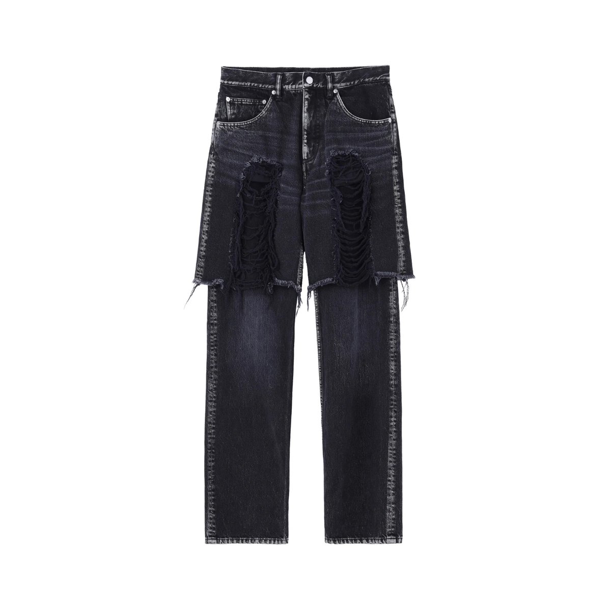 JOHN LAWRENCE SULLIVAN : WASHED DENIM LAYERED P