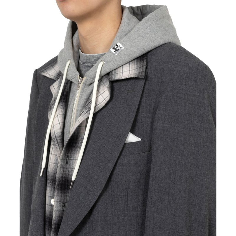 未使用Maison MIHARA YASUHIRO TRIPLE LAYERED Maison MIHARA YASUHIRO : Triple Layered Wool Ja