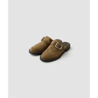JOHN MASON SMITH / JANE SMITH :COW SUEDE EYELET MULE