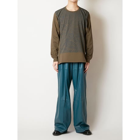 TAAKK : PAISLEY LONG T-SHIRT