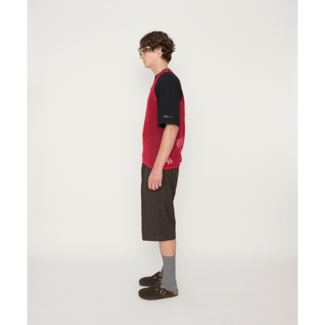 JOHN MASON SMITH / JANE SMITH : WOOL TROPICAL SHORT TROUSER