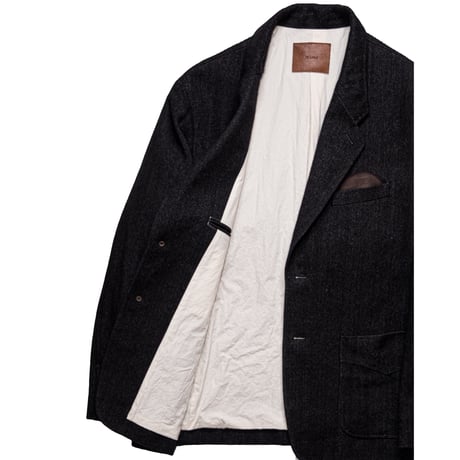The Letters : SACK JACKET -WOOL LINEN TWEED-