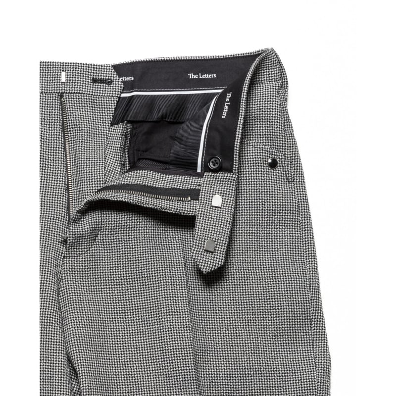 The Letters : WESTERN TROUSERS - WOOL LINEN HOU The Letters : WESTERN TROUSERS - WOOL LINEN HOU