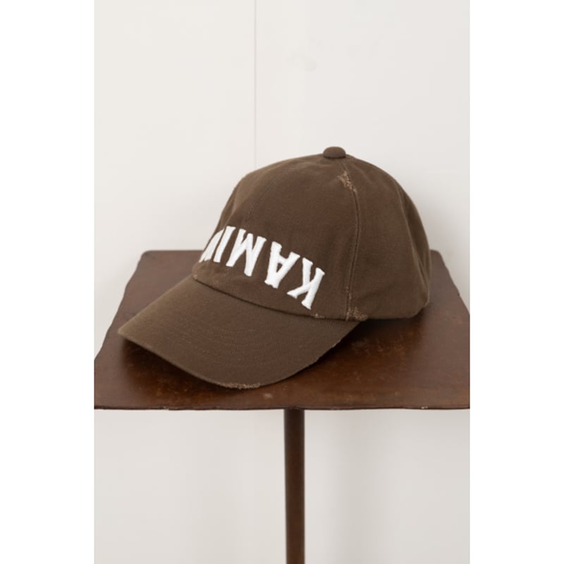 KAMIYA キャップ KAMIYA x CA4LA UPSIDEDOWN KAMIYA CAP(ONESIZE BLACK): キャップ帽子