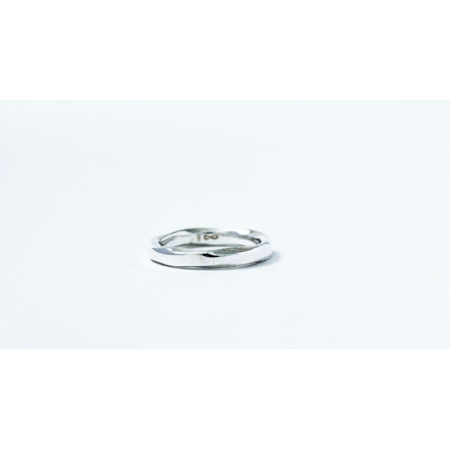 WAKAN SILVER SMITH : R-066 Side twist ring (S)