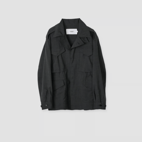 JOHN MASON SMITH / JANE SMITH : WASHABLE WOOL TROPICAL M-43 MILITARY JACKET