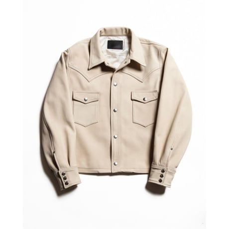 The Letters : WESTERN SHORT JACKET - GOAT SKIN