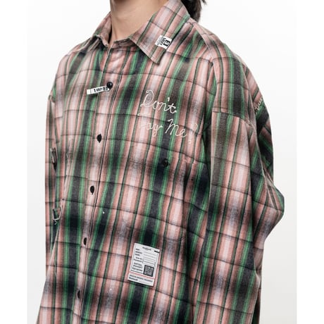 Maison MIHARA YASUHIRO : VINTAGE LIKE CHECK L/S SHIRTS
