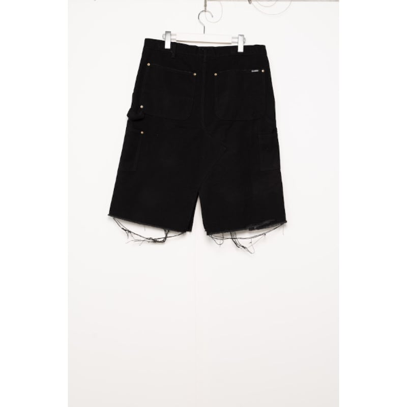 KAMIYA : BORO DUCK PAINTER WRAP SKIRT | BIRTH DAY