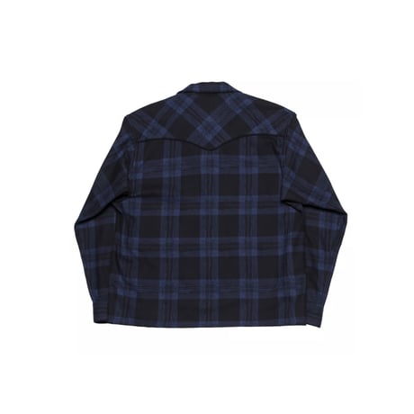 The Letters:WESTERN PAJAMA SHIRT -CHECK COTTON TWILL-