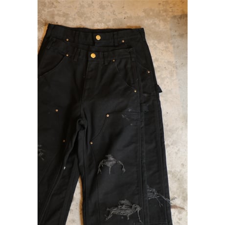 KAMIYA : BORO Duck Painter Pants