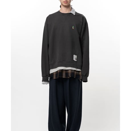 Maison MIHARA YASUHIRO : TRIPLE LAYERED PULLOVER