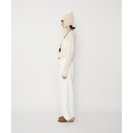 JOHN MASON SMITH / JANE SMITH : 8W COTTON CORDUROY TUCK 5 POCKET PANTS