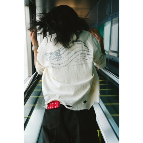 S.i.m : B.L.M.C LONG SLEEVE T-SHIRT