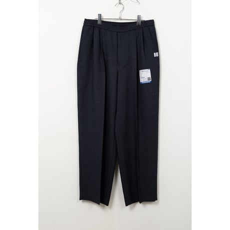 in・stru(men-tal).MIHARA YASUHIRO :WOOLY SHARKSKIN EASY TROUSERS