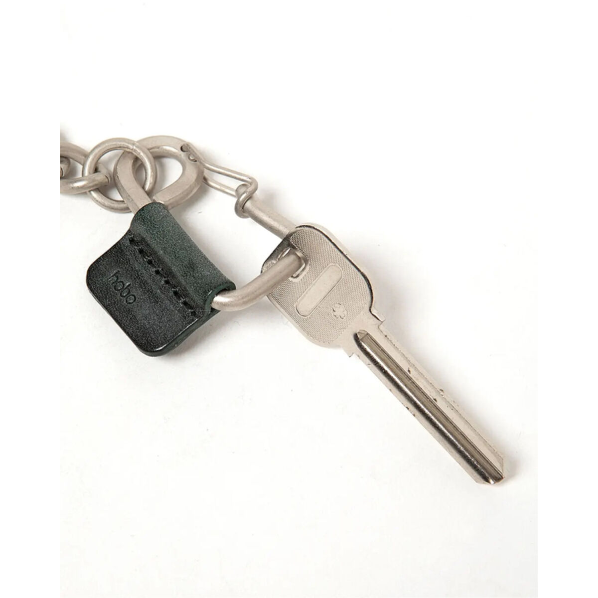 【 送料無料 ★ 】hobo ROUND CARABINER KEY ROUND CARABINER KEY RING with COW LEATHER | hobo