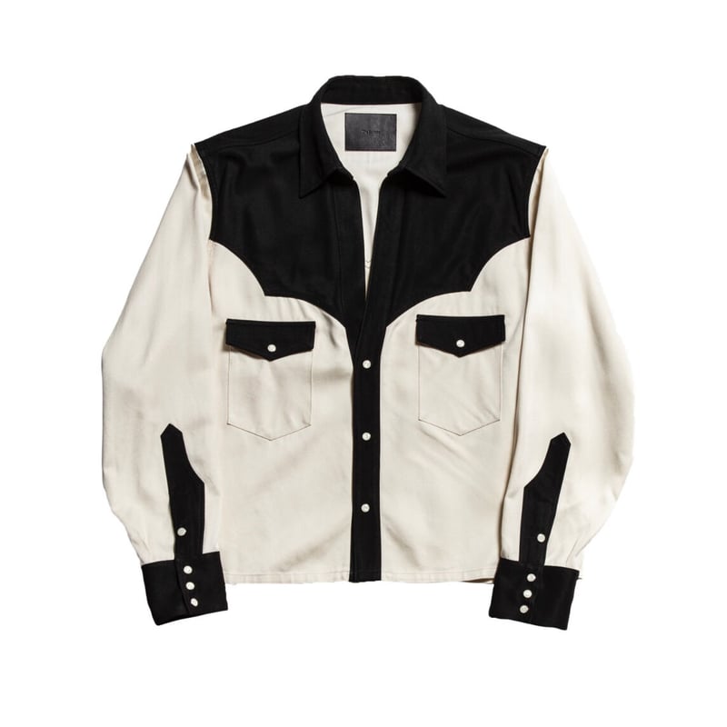 The Letters : WESTERN CUTTING SHORT SHIRT - RAY