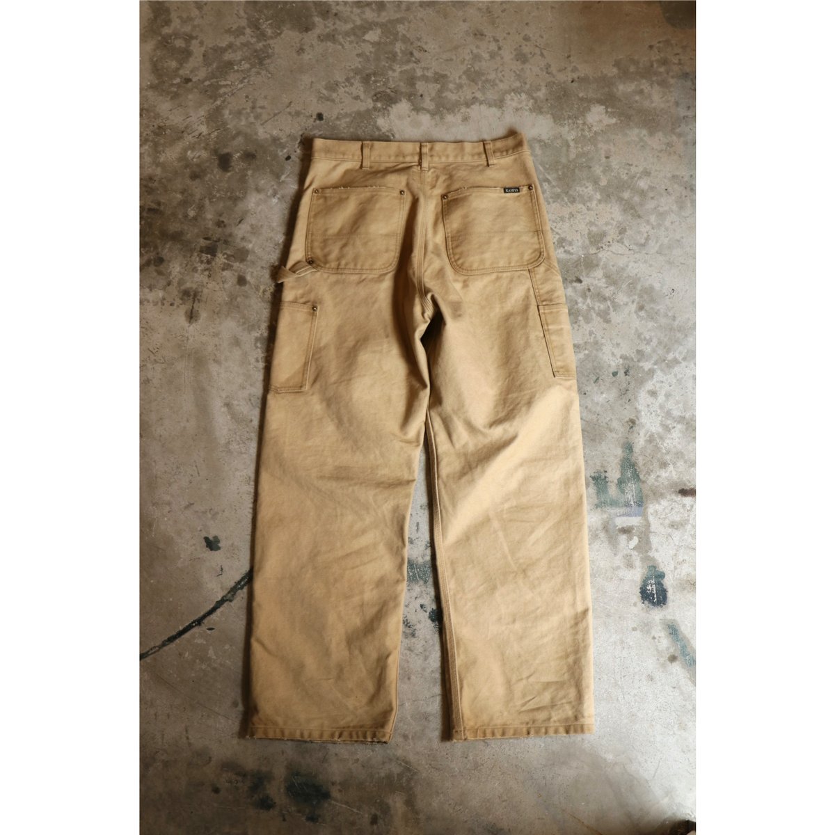KAMIYA : BORO Duck Painter Pants | BIRTH DAY