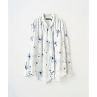 JUHA : FLORAL BOWTIE SHIRT