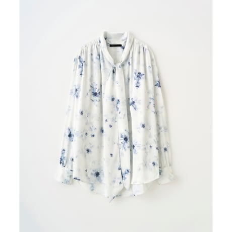 JUHA : FLORAL BOWTIE SHIRT