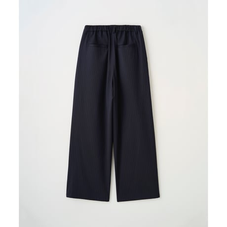 JUHA : 2TUCK WIDE PINSTRIPE PANTS
