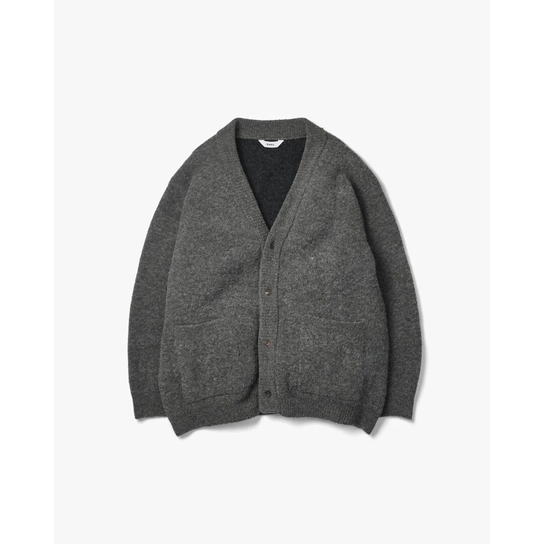 Name. : ALPACA BOUCLE KNIT CARDIGAN | BIRTH DAY