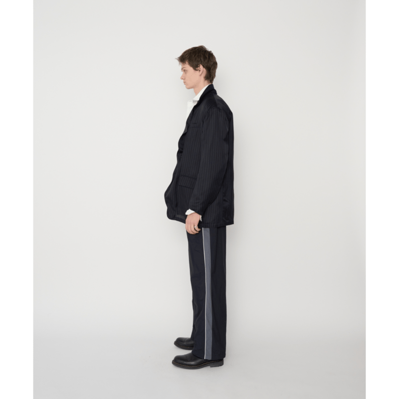 JOHNMASONSMITH ストライプコート WOOL FRONT SHORT ZIP BLOUSON – JOHN MASON SMITH JANE SMITH
