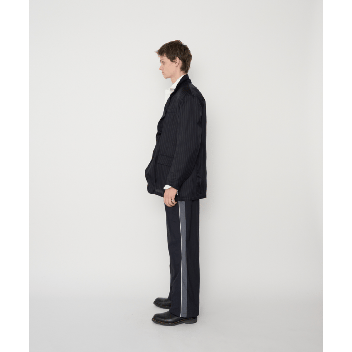 JOHN MASON SMITH / JANE SMITH : STRIPE CUPRO WI