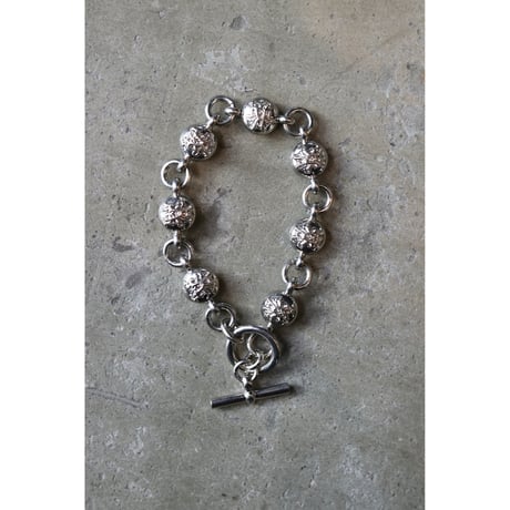 KAMIYA : "KMY" BALL CHAIN BRACELET