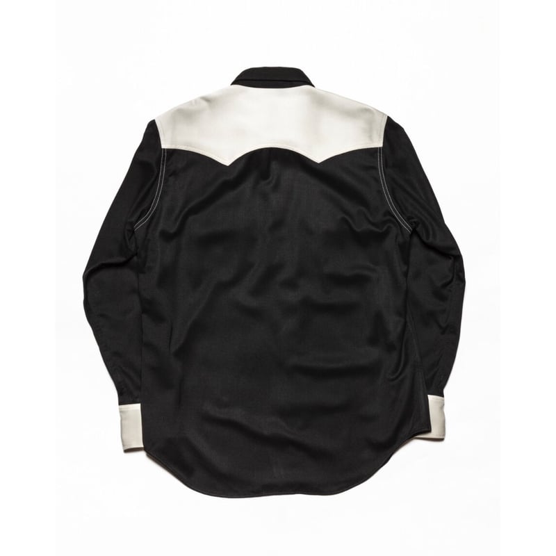 The Letters : WESTERN SHIRT - RAYON GABARDINE - 