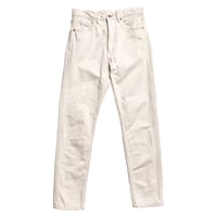 The Letters:5 POCKET TAPERED PANTS -WASHED DENIM-