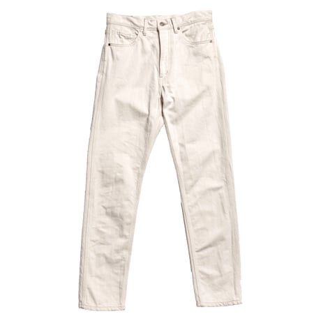 The Letters:5 POCKET TAPERED PANTS -WASHED DENIM-