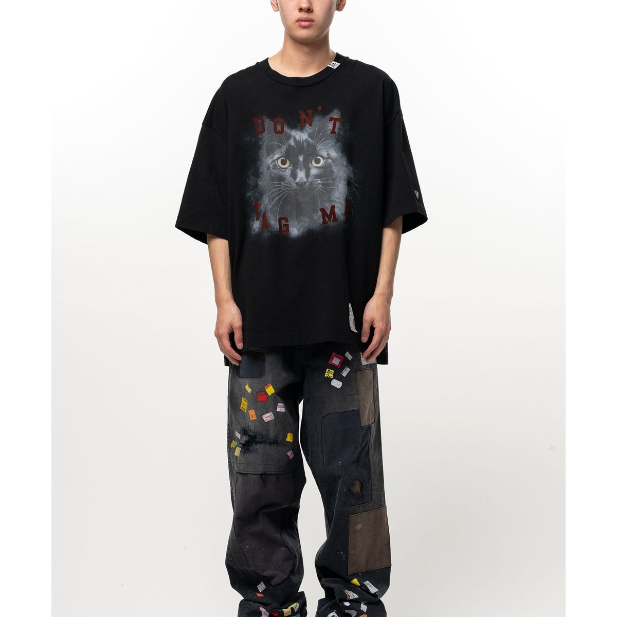 Maison MIHARA YASUHIRO : Cat Printed T-shirt |
