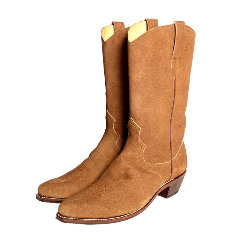 The Letters : WESTERN BOOTS -COWHIDE SUEDE- | ...