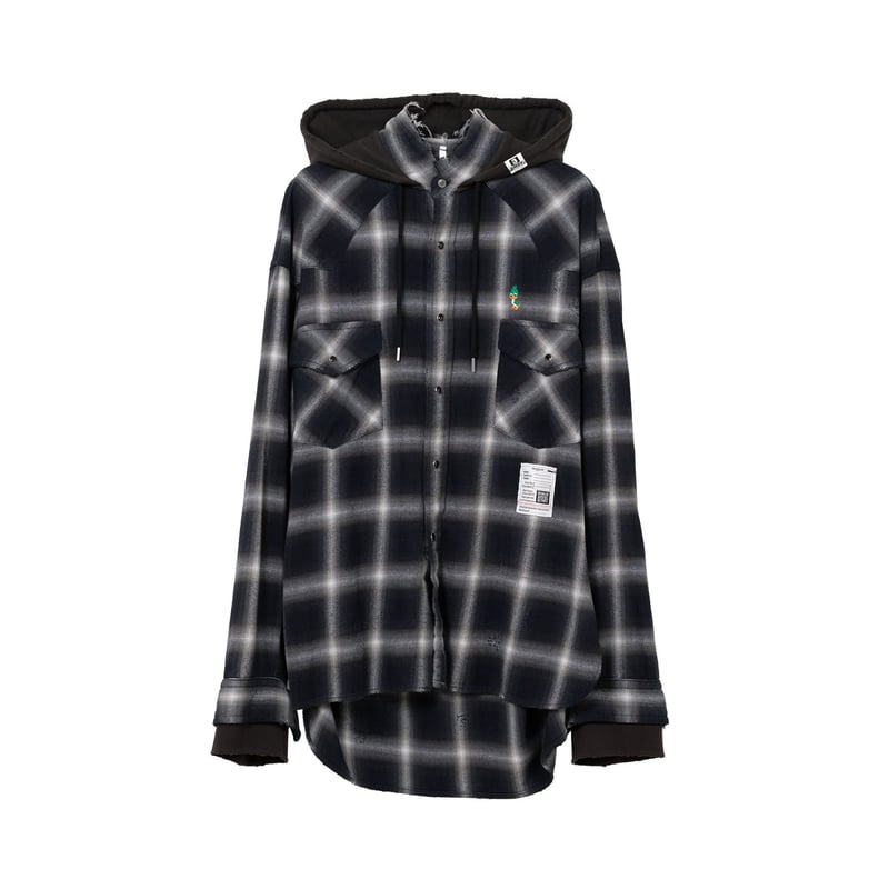Maison MIHARA YASUHIRO : Hoodie Combine Checker