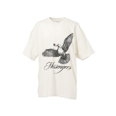 KAMIYA : "Messenger Pigeon” Distressed T-shirt