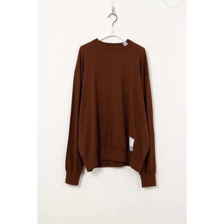 in・stru(men-tal).MIHARA YASUHIRO :CO/CA HIGH GAUGE KNIT PULLOVER