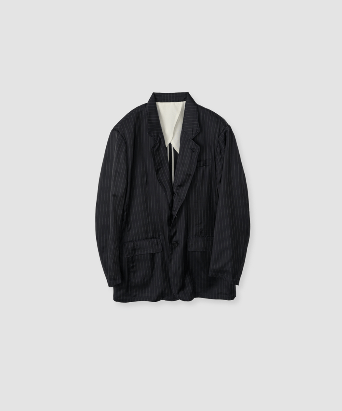 JOHNMASONSMITH ストライプコート JOHN MASON SMITH / JANE SMITH : STRIPE CUPRO WI