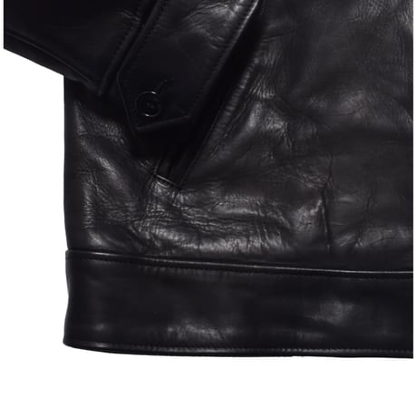 MINEDENIM : Leather Zipup JKT