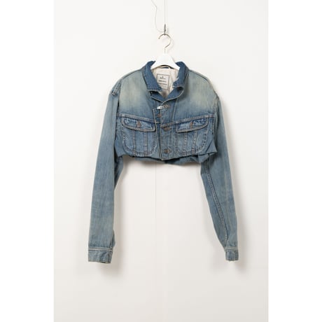 Maison MIHARA YASUHIRO : CROPPED DENIM JACKET