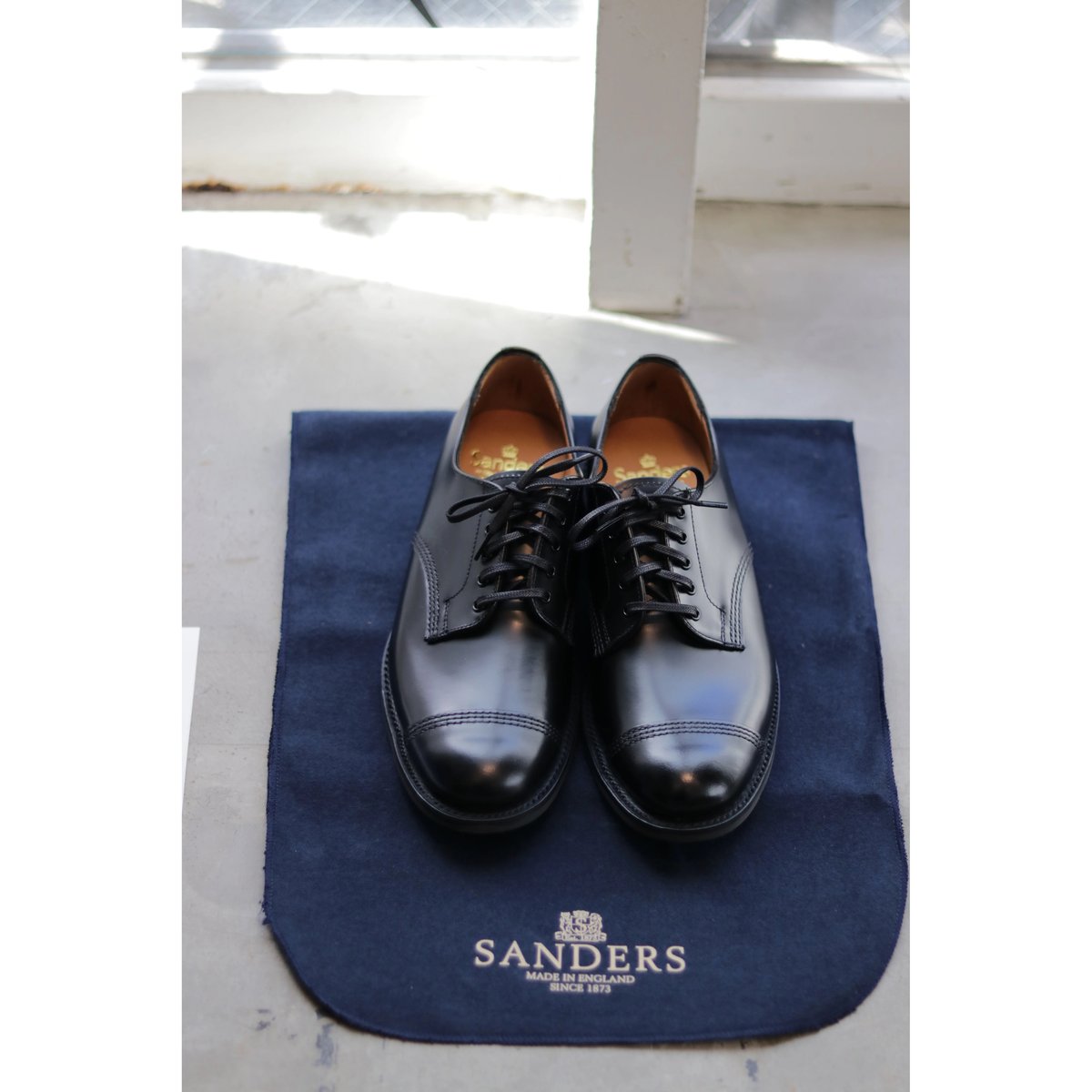 SANDERS : MILITARY DERBY SHOE | BIRTH DAY