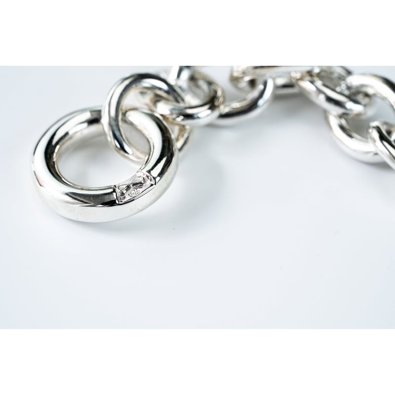 Wakan Silver Smith BN-054 チェーンブレスレット BN-054 Hook connect bracelet gradually (XLARGE) | WAKAN