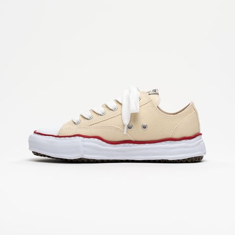 Maison MIHARA YASUHIRO : PETERSON OG SOLE CANVAS LOW NATURAL