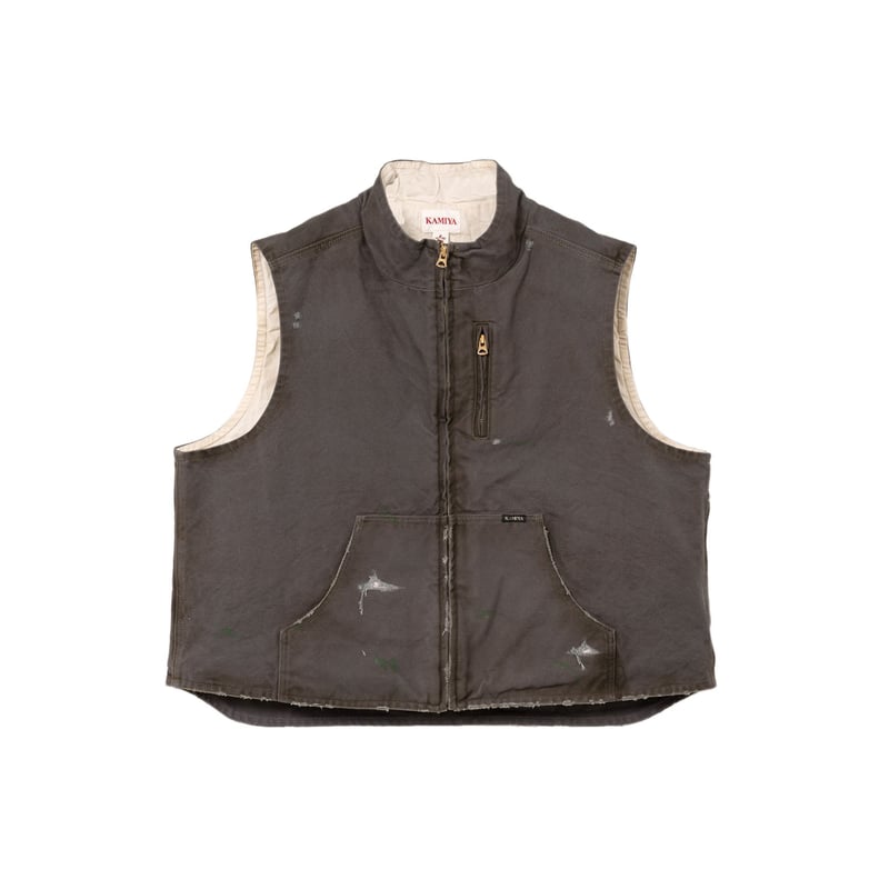 KAMIYA : BORO DUCK VEST | BIRTH DAY