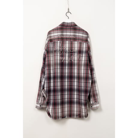 Maison MIHARA YASUHIRO : VINTAGE LIKE CHECK L/S SHIRTS