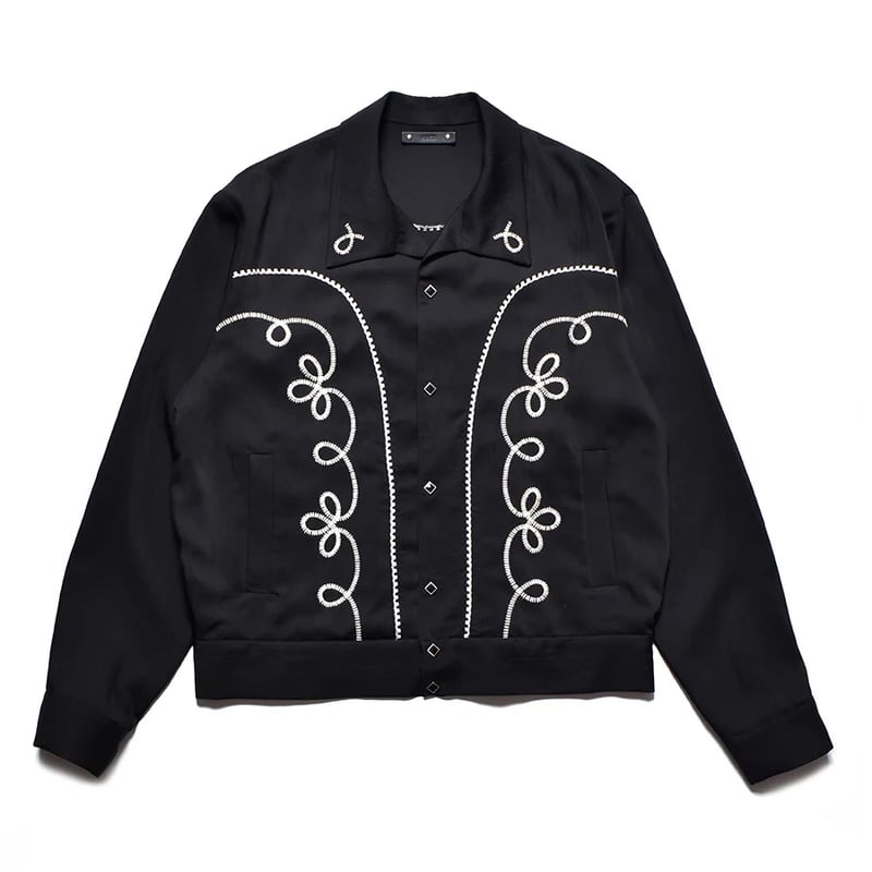 ジャケット・アウター MINEDENIM ArabesqueEmbroideryWestern JKT MINEDENIM ArabesqueEmbroideryWestern JKT