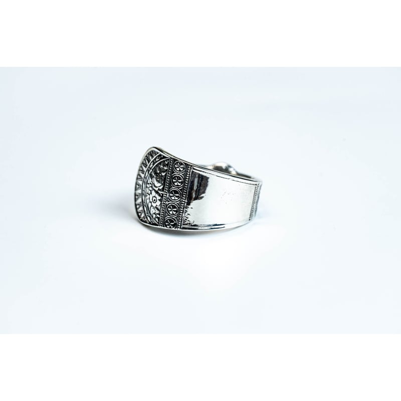 wakan silver smith butter knife ring 20号 R-051 Cutlery Butter Knife Ring (白仕上げ) | WAKAN SILVER