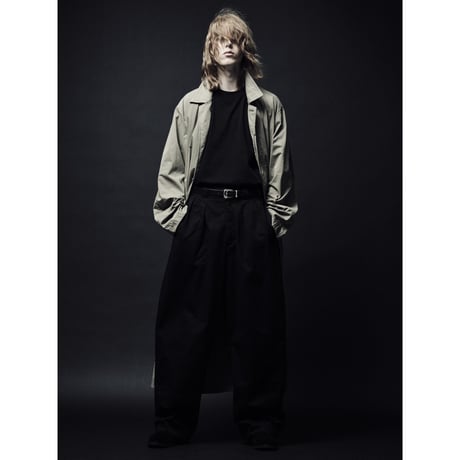 MINEDENIM ：Washed C/N Balmacaan CT