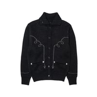 The Letters : WORKERS SHORT ZIP JACKET -COTTON